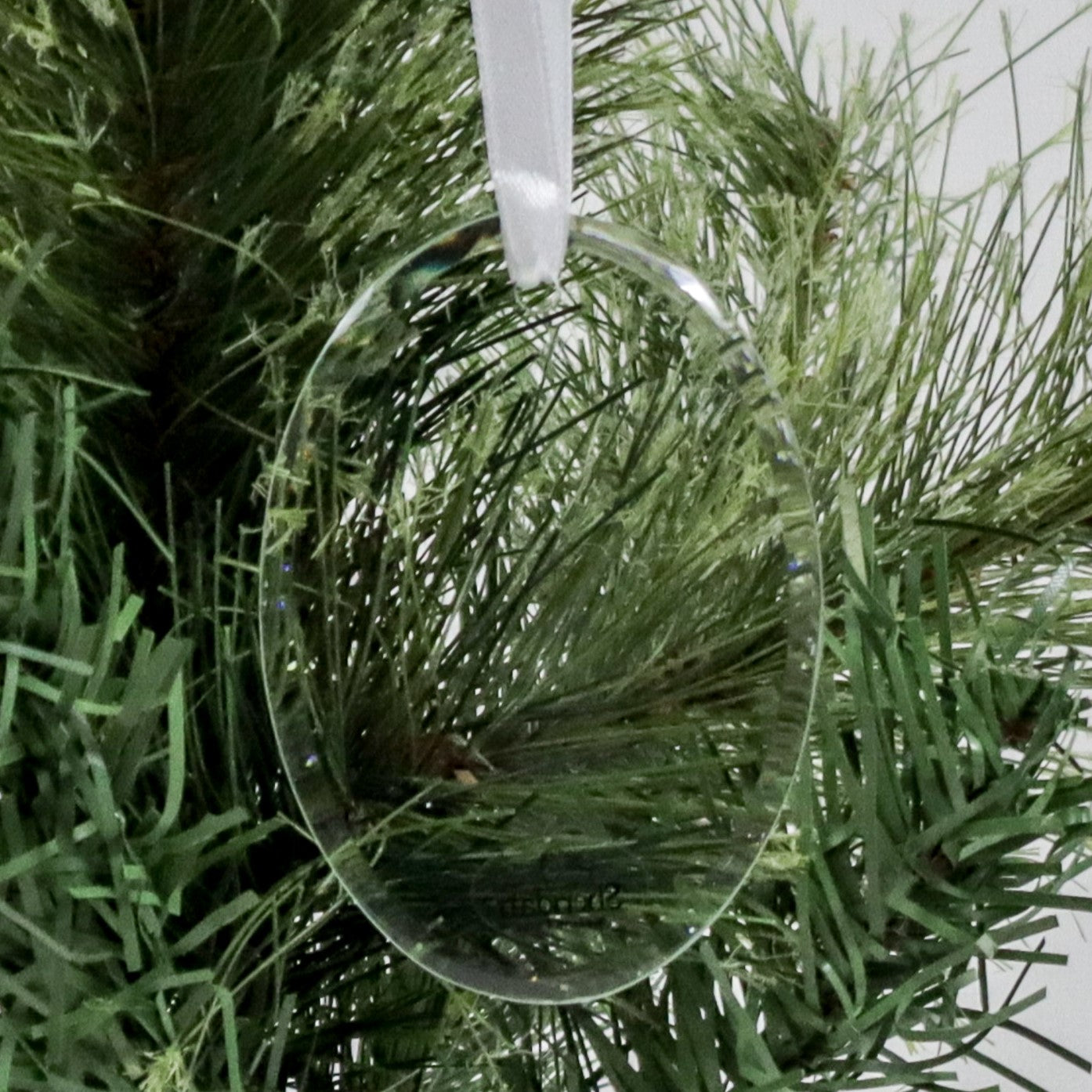 Oval Glass Ornament