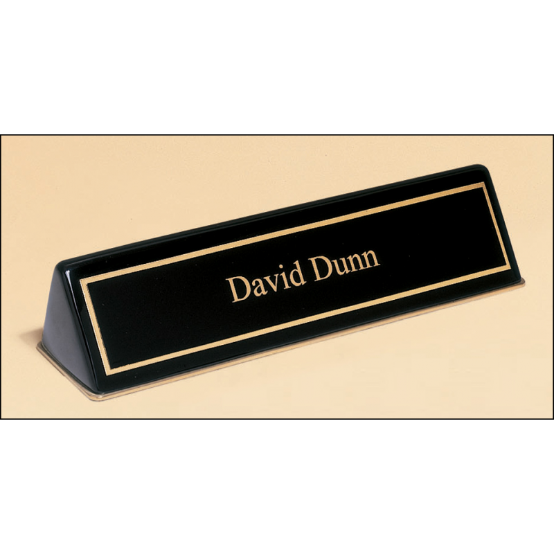 Piano Finish Nameplate