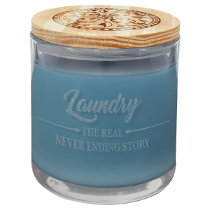 14 oz. Scented Candle in a Glass Holder with Wood Lid