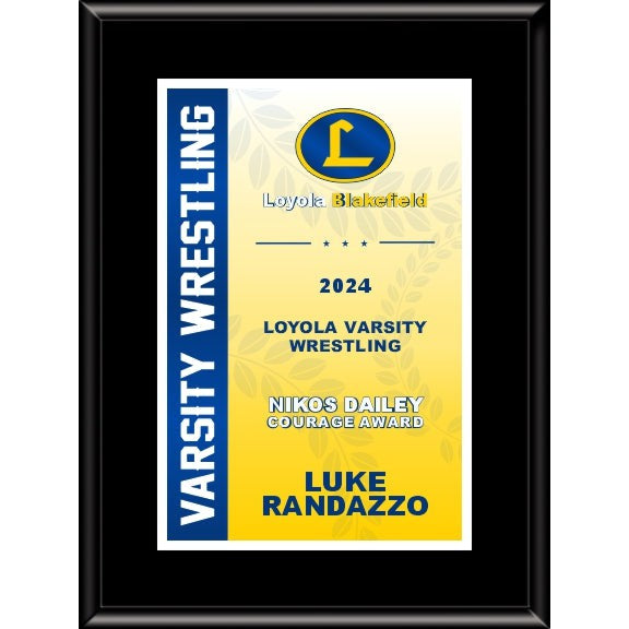 Varsity Plaque Series