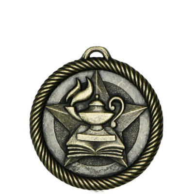 Scholastic Medal: Lamp Of Knowledge