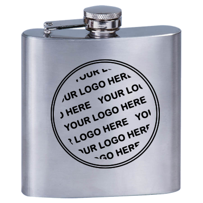 Laserable Flask - 6 Oz